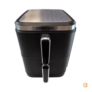 B-Ware GourmetMaxx Heißluftfritteuse 10l Fritteuse Airfryer 2800W schwarz 2