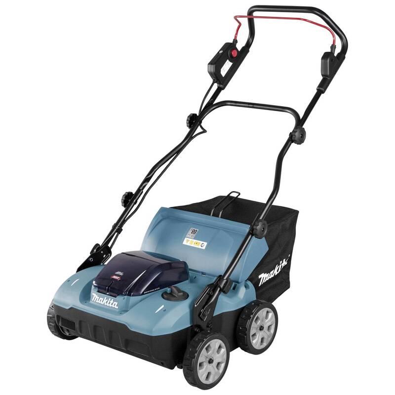 Makita Akku Vertikutierer 38cm ohne Akku Handgerät Rasenpflege 50l 40V 16,5kg - 0197050000545
