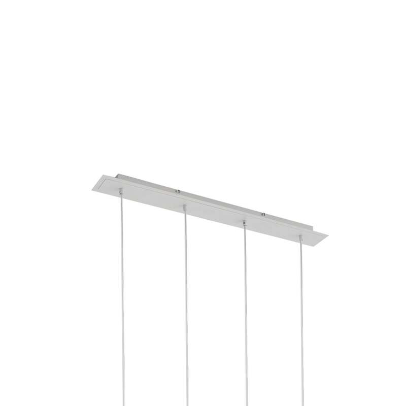 Lindby Hängeleuchte Joffrey LED Pendelleuchte Lampe dimmbar weiß 76cm 4-flg - 4251096573022