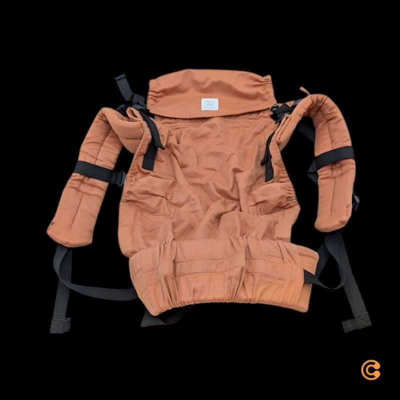 Stokke Babytrage Tragehilfe Fullbuckle Onbuhimo Flex Limas Baumwolle Terracotta - 7040356194131
