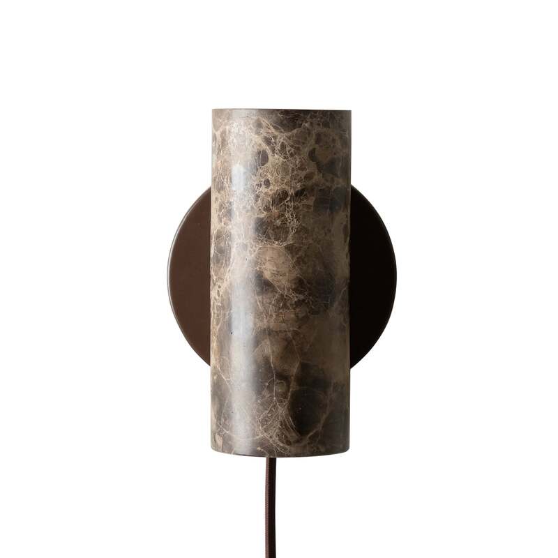 IT'S ABOUT ROMI Wandlampe Tivoli LED Wandleuchte Lampe braun Marmor 17x9,5cm - 8716248097550