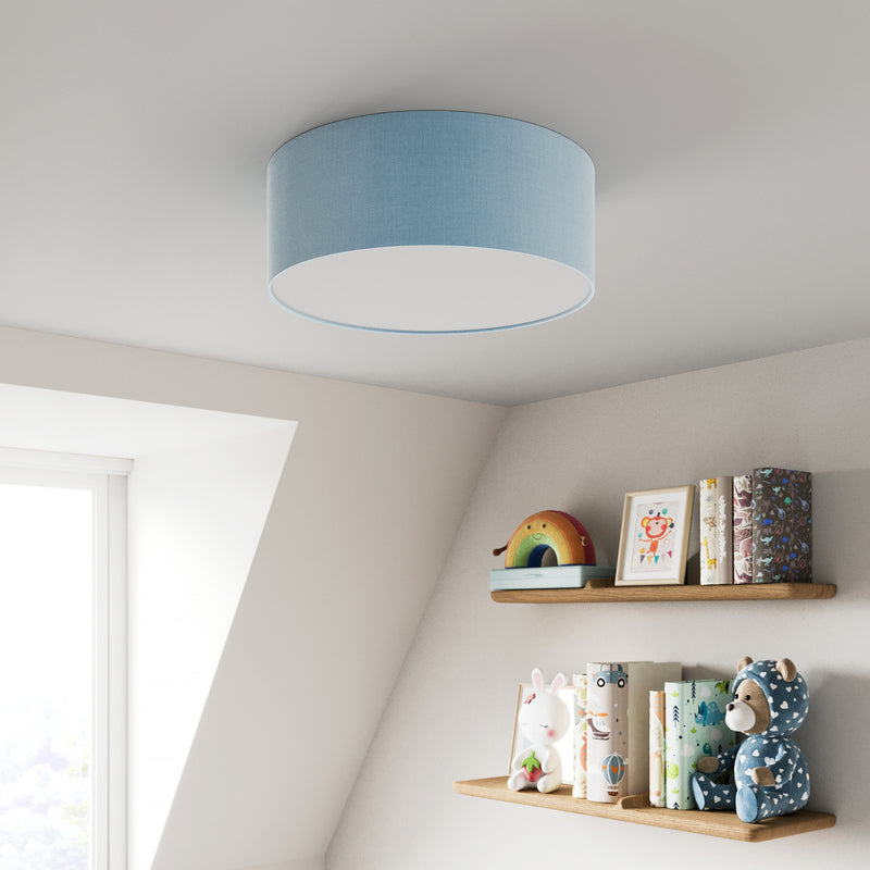 Euluna Deckenlampe Rondo Kids Hängelampe Deckenlicht Lampe Ø 38 cm E27 blau17 - 5901780532291