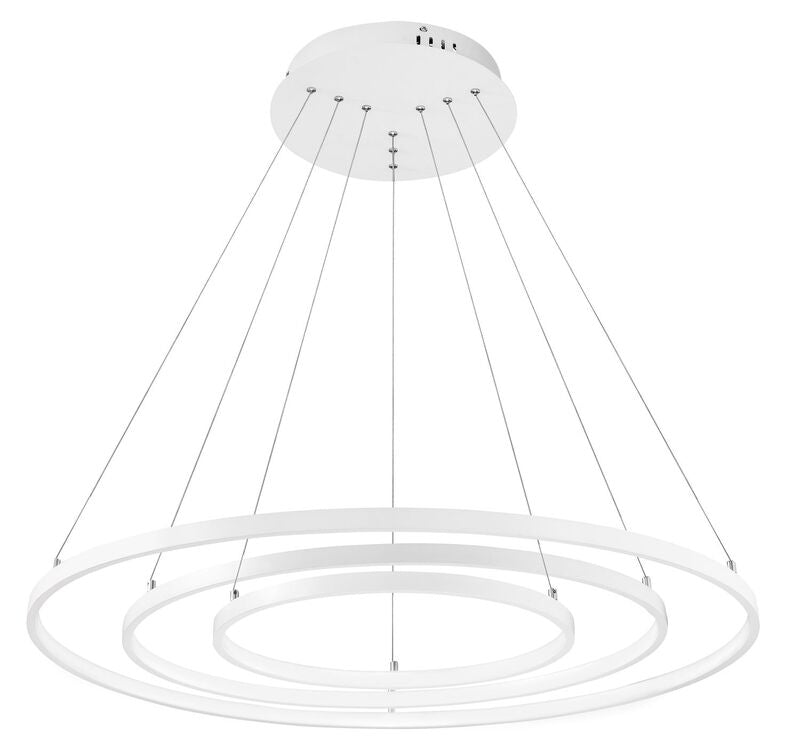 Nova Luce Pendelleuchte Hängeleuchte DEA LED Weiß Warmweiß Esszimmer Wohnzimmer - 5212017408594