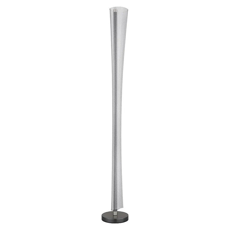 Lampadaire De Bureau Anthracite Mat Acrylique Bulles D'Air LED H 155 Cm - 9007371578337