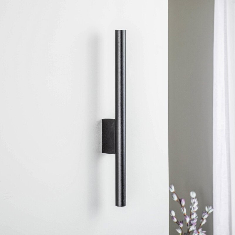 Nowodvorski Lighting Wandleuchte Laser Wandlampe Flurleuchte Lampe LED  schwarz - 5903139804790