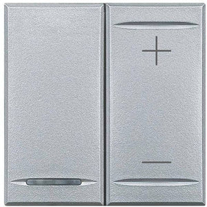 B-Ware Legrand Dimmer Schalter Axolute Aluminium HC4410 1 St. Lichtsteuerung