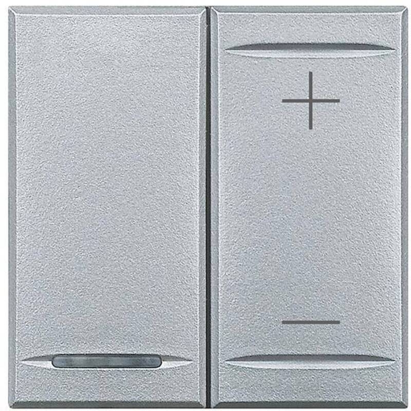 Legrand Dimmer Schalter Axolute Aluminium HC4410 1 St. Lichtsteuerung - 8005543437292