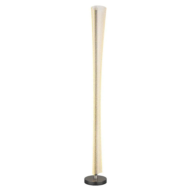 Lampadaire De Bureau Anthracite Mat Acrylique Bulles D'Air LED H 155 Cm - 9007371578337