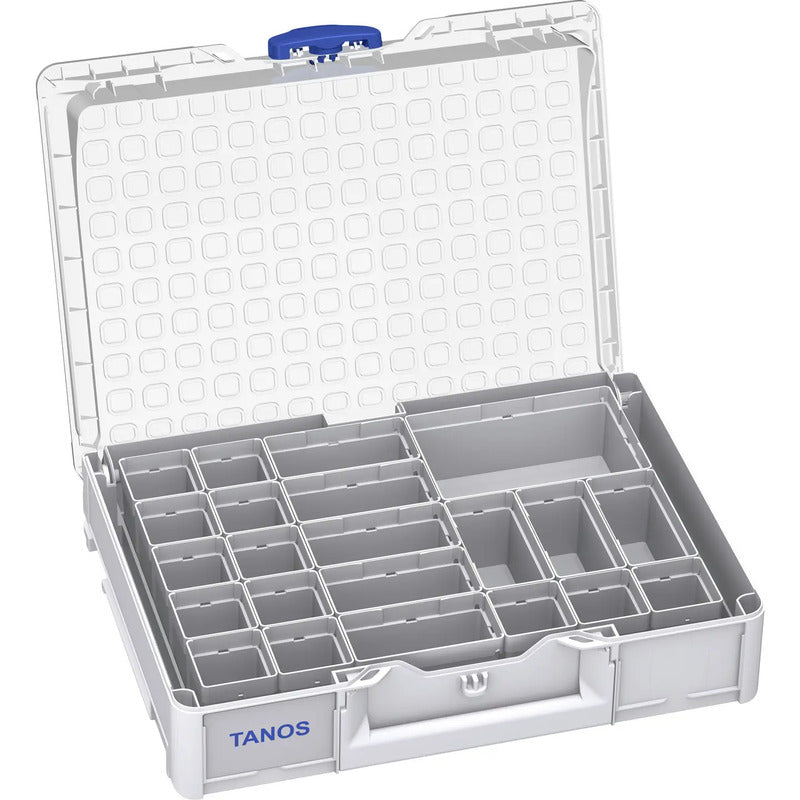 Tanos Transportkiste Systainer III M89 ABS Kunststoff Lichtgrau 396x89x296mm - 4063104002260