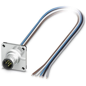 B-Ware Phoenix Contact Einbausteckverbinder SACC-SQ-M12MS-5CON-20/0,5 M12 9 STÜCK