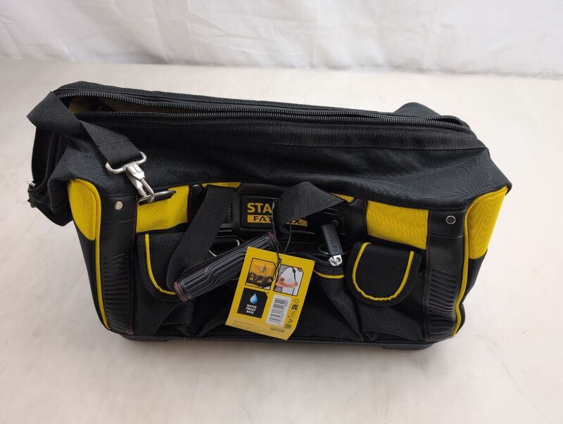 Stanley Werkzeugtasche unbestückt Tasche schwarz 29x30cm Handwerker Elektriker - 3253561711800