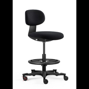 B-Ware HJH OFFICE WORK MF2 Bürostuhl Schreibtischstuhl Drehstuhl Chefstuhl Schwarz