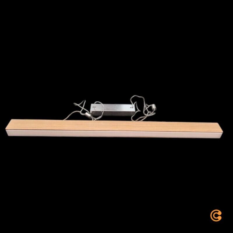Leuchten Direkt LED-Pendelleuchte Amanda Hängelampe Lampe LED Holzoptik dimmbar - 4043689971199