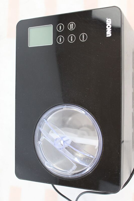 Unold Eismaschine 48845 Gusto 2 l 180W Edelstahl Silber-Schwarz - 4011689488450