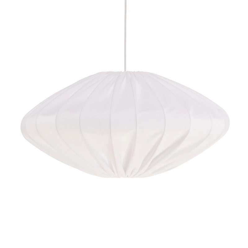 Envostar Orlanda Hängelampe Baumwolle weiß Ellipse Deckenlampe Lampe Leuchte - 4251911782509