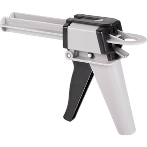 B-Ware Toolcraft Dosierpistole 50g 2-Komponenten Kartuschen mit Stössel Plastik Pistole