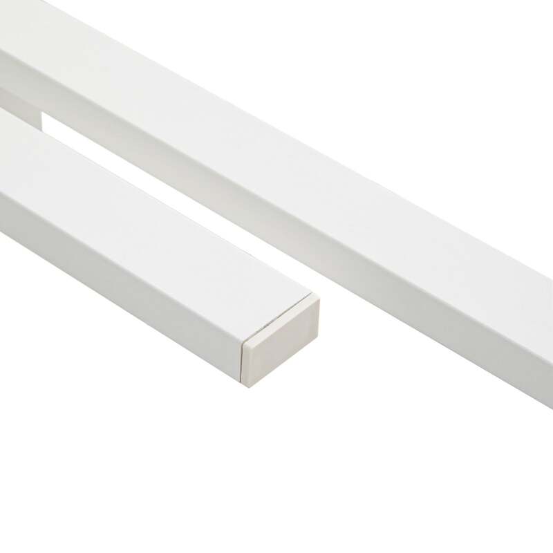 Lindby Außenwandleuchte Sakari LED Gartenlampe Wandleuchte weiß Aluminium 59cm - 4255830907531