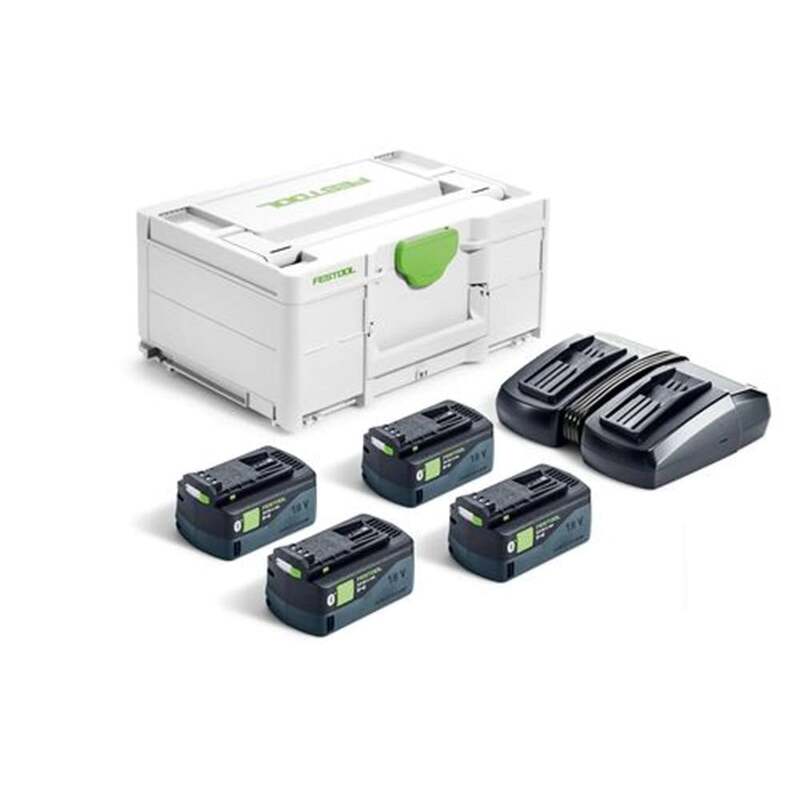 Festool Energie Set Akkupack Batterien Schnellladegerät Systainer Akku Ladegerät - 4014549417515