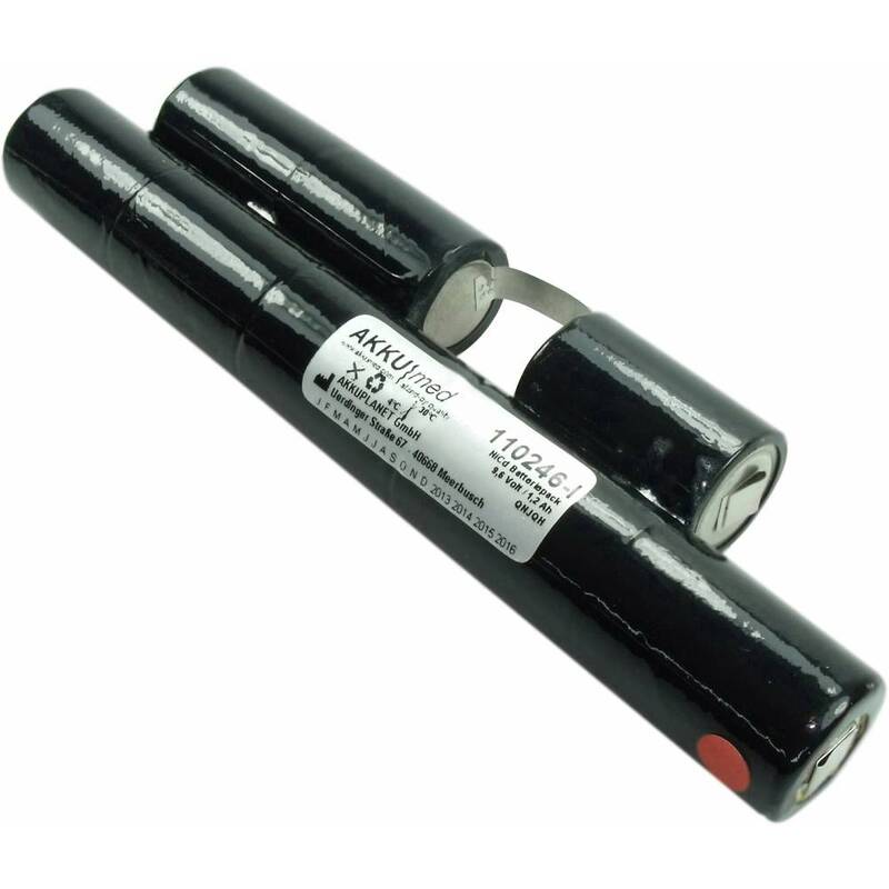 Akku Med Medizintechnik-Akku ersetzt Original-Akku Original 2115 Stryker 9.6 V - 2050006204252