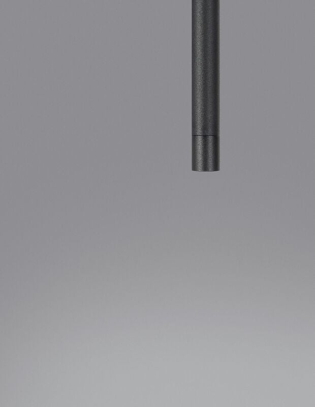 Nova Luce Pendelleuchte Hängeleuchte ELETTRA LED Schwarz Warmweiß Aluminium 5 W - 5212017429469