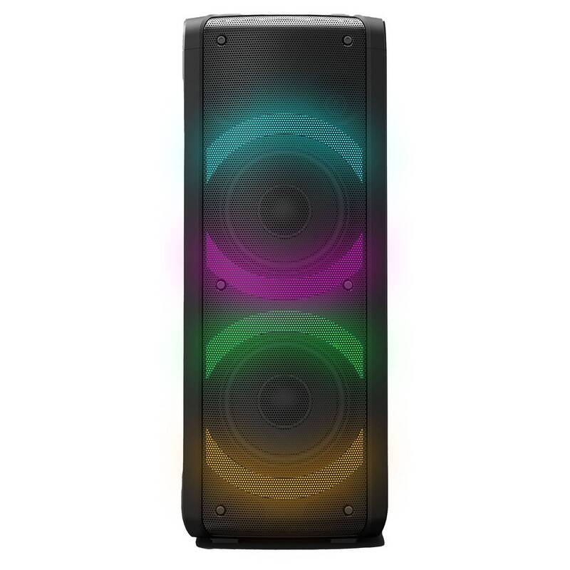 Denver Bluetooth Lautsprecher BPS-352 Party Lautsprecher 300W 2x6,5 Zoll schwarz - 5706751063954