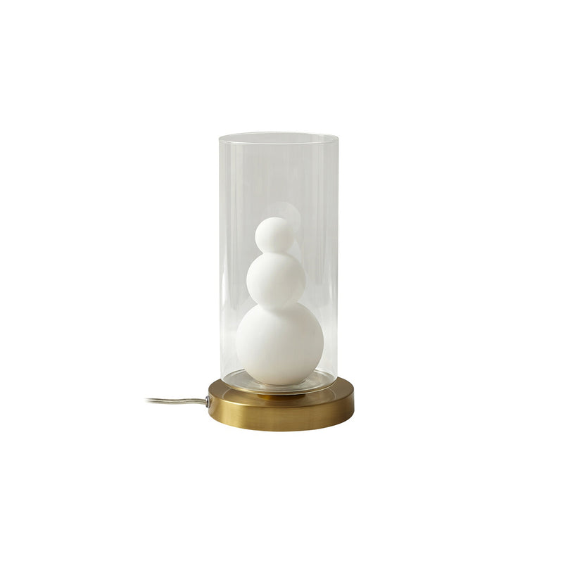 Lindby Tischleuchte Kupla LED Lampe Tischlampe Leuchte Glas Ø20cm klar opal - 4251911796469