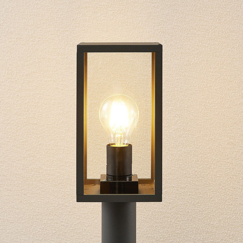Lindby Wegeleuchte Filimon LED Gartenlampe Pollerleuchte dimmbar anthrazit 80cm - 4251096575897
