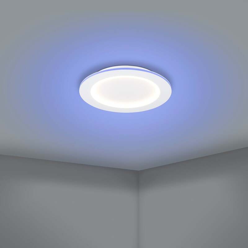 EGLO connect LED-Deckenlampe Padrogiano-Z 45 cm dimmbar RGB Smart Home weiß - 9008606244218