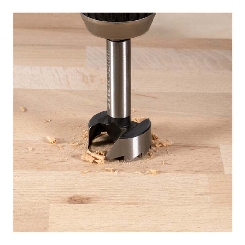 Stier Forstnerbohrer Bohrer Set 15-teilig in Holz-Kassette 10-50mm C45 Stahl - 4251709636229
