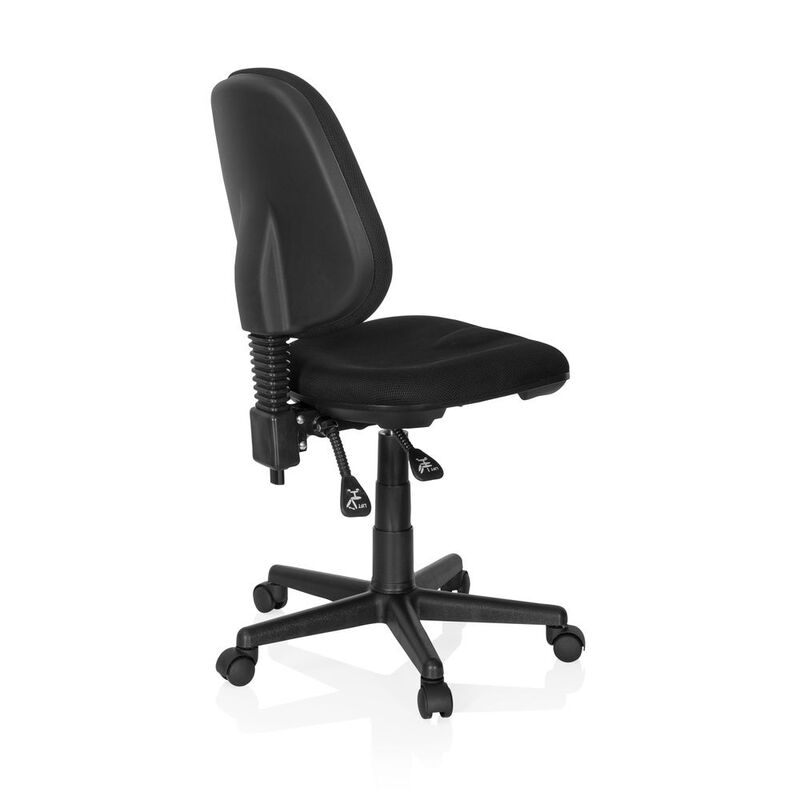hjh OFFICE CITY 25 Home Office Bürostuhl Schwarz Drehstuhl Arbeitsstuhl Stuhl - 4251084668297