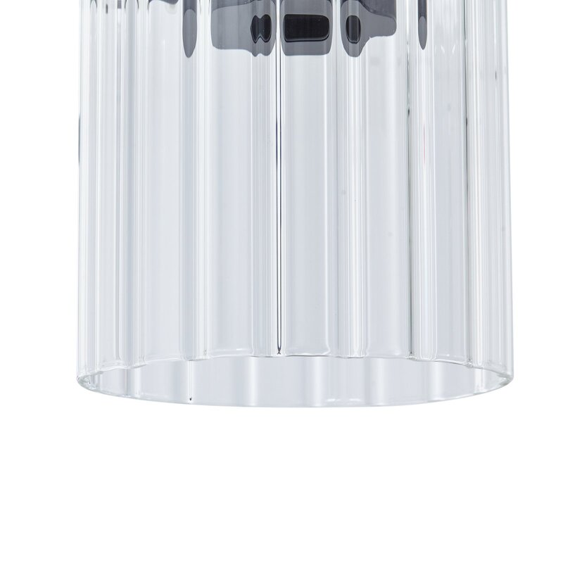 Lucande Hängeleuchte Pendelleuchte Eirian Glas 3-flammig schwarz 90 cm Lampe119 - 4251911775778
