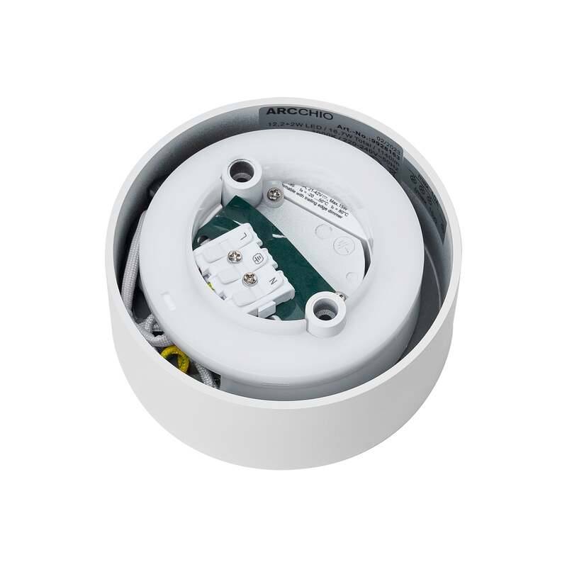 Arcchio Rotari LED-Deckenlampe 2-fl. dimmbar 12 cm 3000 K warmweiß IP20 - 4251911759815