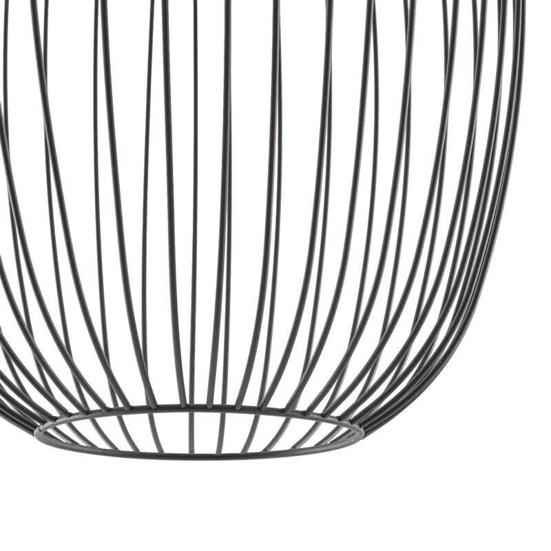 Lucande Außenleuchte Hängeleuchte Richi LED dimmbar schwarz 3000K IP44 Ø35cm - 4255830912689