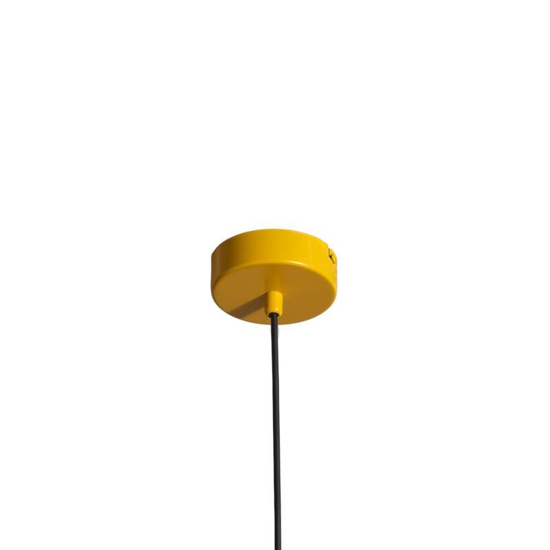 ALDEX Hängeleuchte Form 4 gelb 4-flammig dimmbar Metall E27 120 cm - 5904798657345