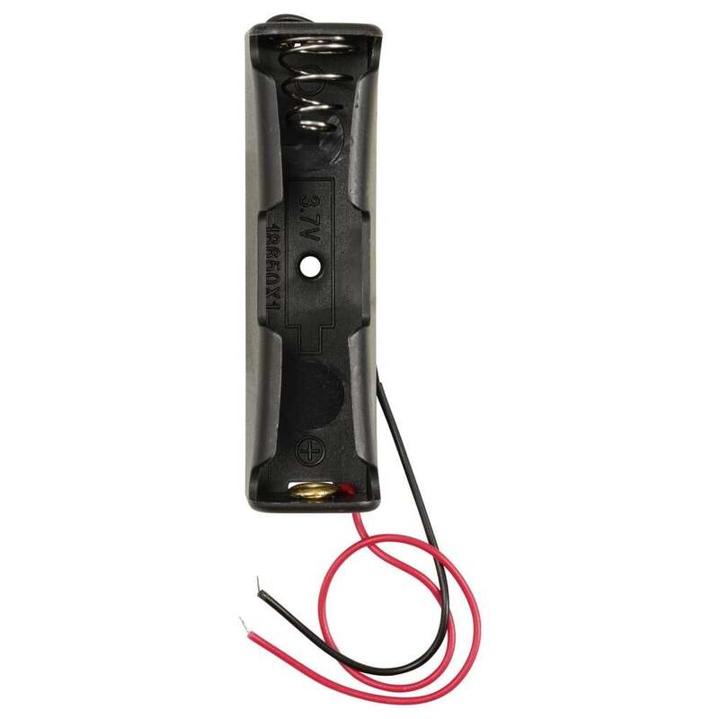 TRU COMPONENTS TC-13220688 Batteriehalter 1x 18650 Kabel 100 STÜCK - 4064161339511