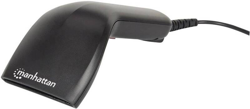 Manhattan 178488 USB-Kit Barcode-Scanner Kabelgebunden 1D CCD Schwarz - 0766623178488