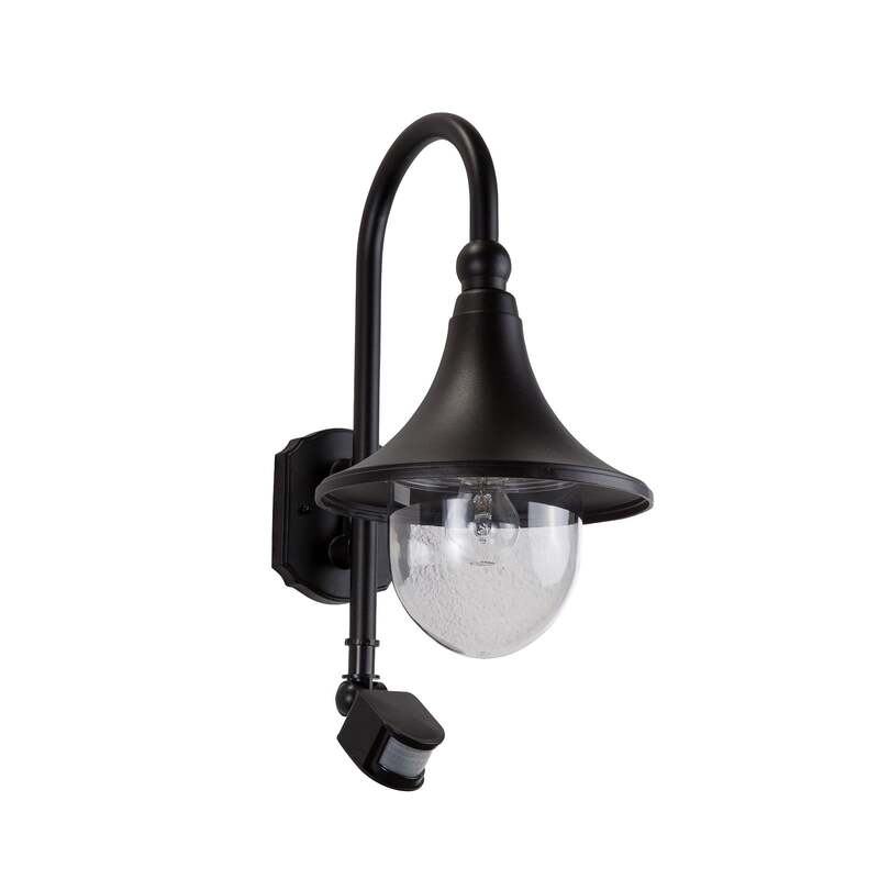 Lindby Außenwandleuchte Gartenleuchte Daphne LED Wandleuchte mit Sensor Lampe - 6291106556896