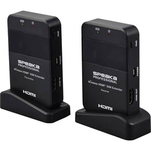 B-Ware SpeaKa Professional SP-HDE-320 HDMI-Funkübertragung 50 m 5 GHz 1920 x 1080 Pixel