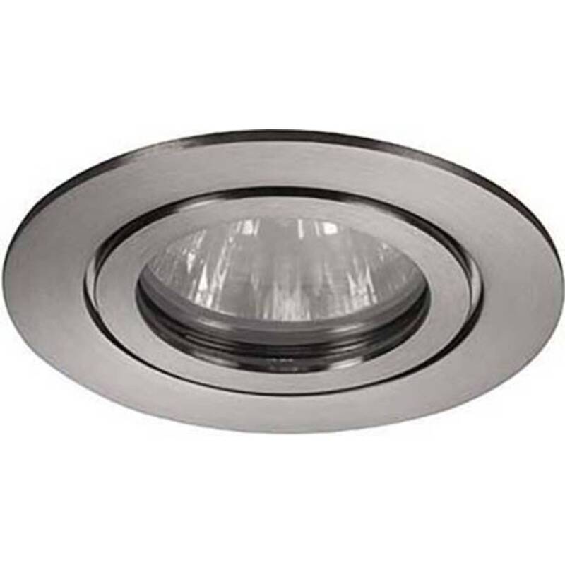 Brumberg Einbaudownlight Einbauleuchte Halogen Edelstahl Deckenmontage GX5.3 - 4250047781127
