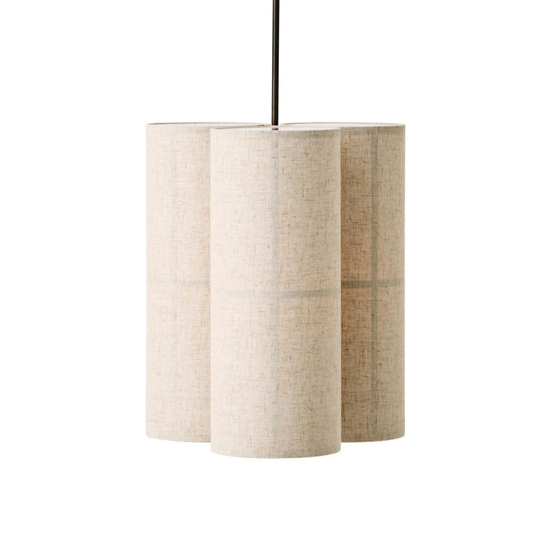 Audo Copenhagen Pendelleuchte Hängelampe Hashira Cluster creme Leinen Ø 32 cm - 5709262063604