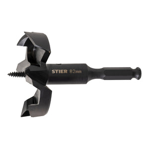 B-Ware STIER Forstnerbohrer 82 mm selbstzuführend für Kork Hartholz MDF