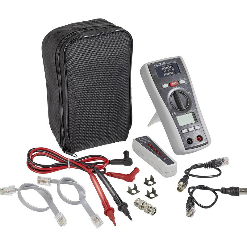Voltcraft CT-3 DMM Multimeter mit Kabeltester Kabel Prüfgerät Messtechnik Gerät - 4016138522457