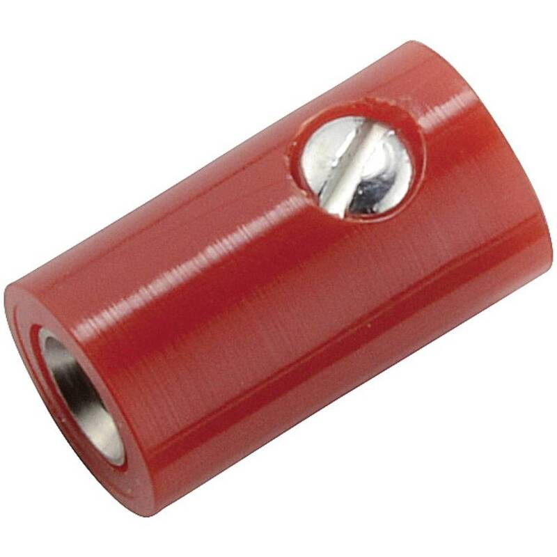Kahlert Licht Miniatur-Laborbuchse Kupplung Buchse Rot Stift-Ø 2.6mm 107 STÜCK - 2050000236730