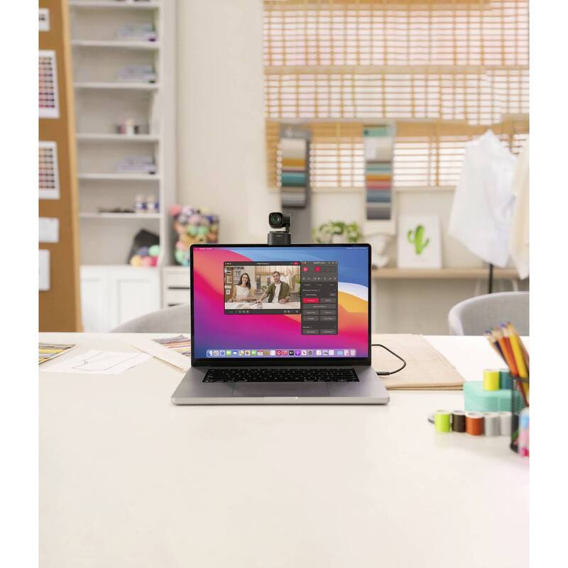OBSBOT Tiny 2 Lite 4K Webcam mit AI Auto-Tracking und Klemm-Halterung schwarz - 6971889230441