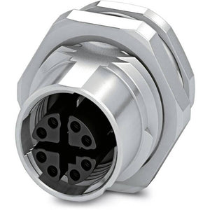 B-Ware Phoenix Contact Einbaubuchse Buchse Steckverbinder CAT6a M12 8polig Stecker