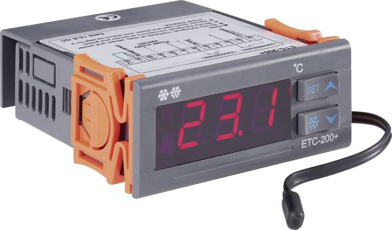 Voltcraft Temperaturregler ETC-200+ - NTC Temperatursteuerung  -40 bis +120 °C - 4016138734980