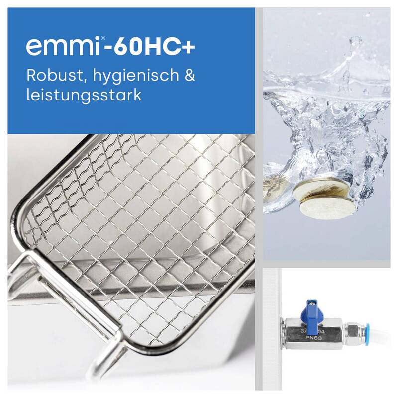Emag Ultraschallreiniger 6,7l Edelstahl Heizung 240W Reinigung Gerät Universal - 4040513180505