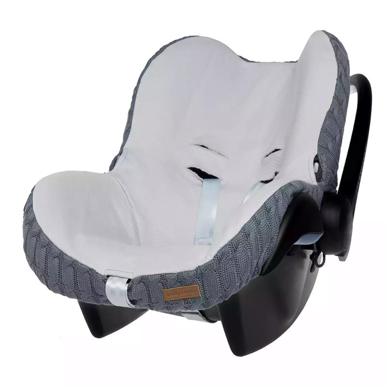 Baby's Only Sitzbezug Bezug Maxi Cosi Babyschale Cable Granit Granit - 2000580852103