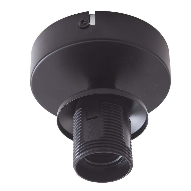 Lindby Deckenleuchte Zehra LED Lampe Leuchte dimmbar schwarz rauchgrau Ø28cm - 4251911772791