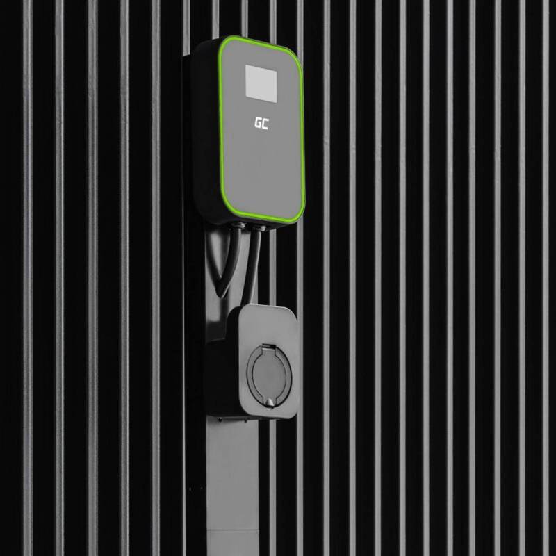 Green Cell eMobility Standfuß Typ 2 GC EV Stand stabiler Montagepfosten 149cm - 5907813968051